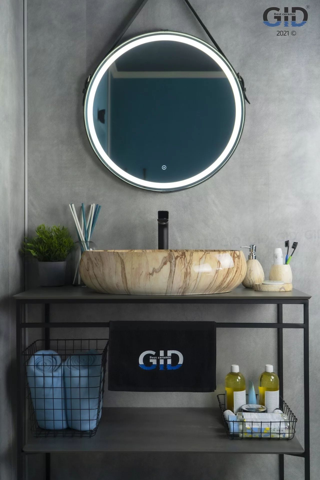 Умывальник Gid MNC161 60x41, 54403