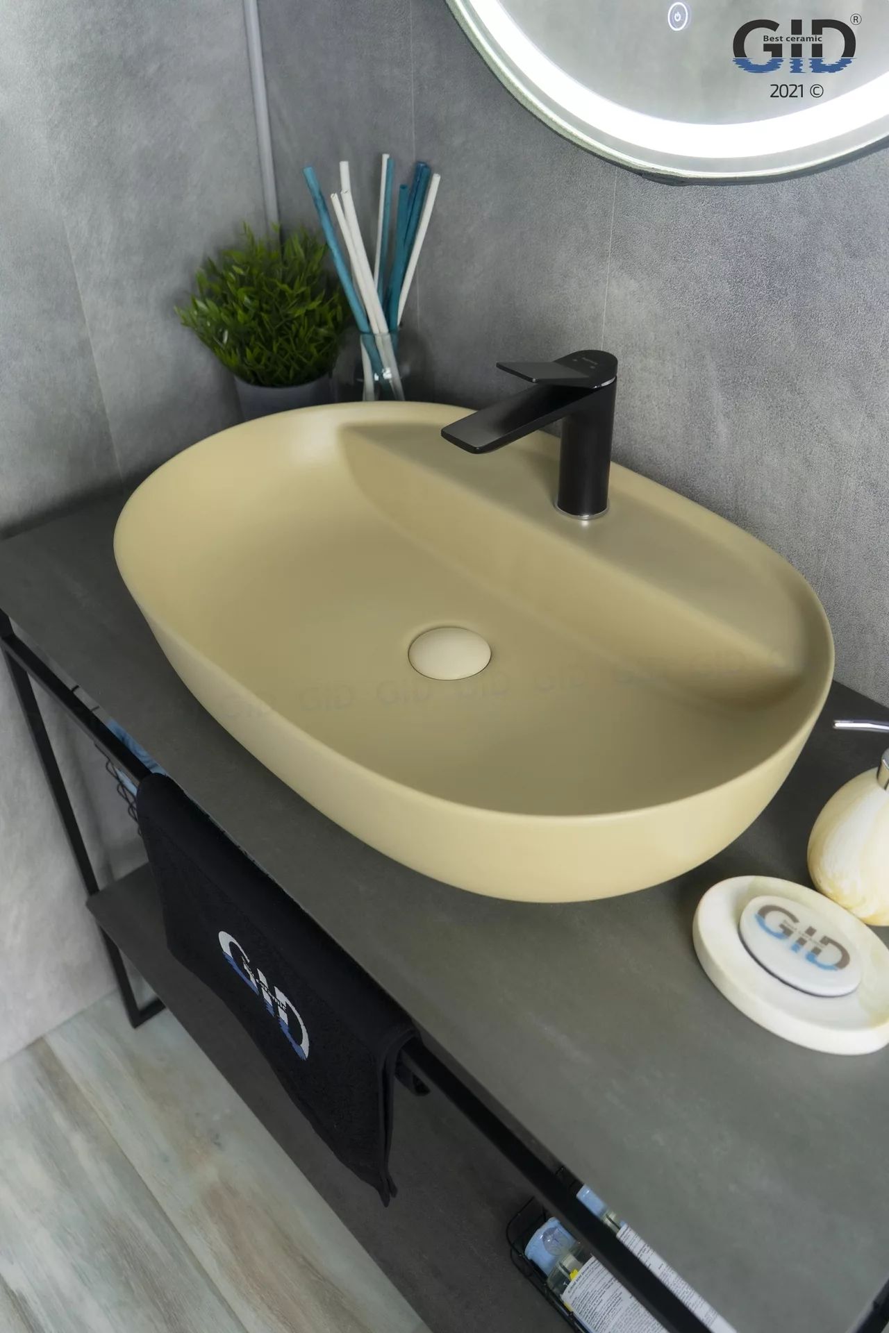 Умывальник Gid SR1346 61x41, 53343