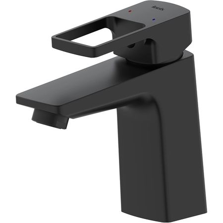 Смеситель для умывальника, черный матовый, Iddis Bild, BILBL00i01