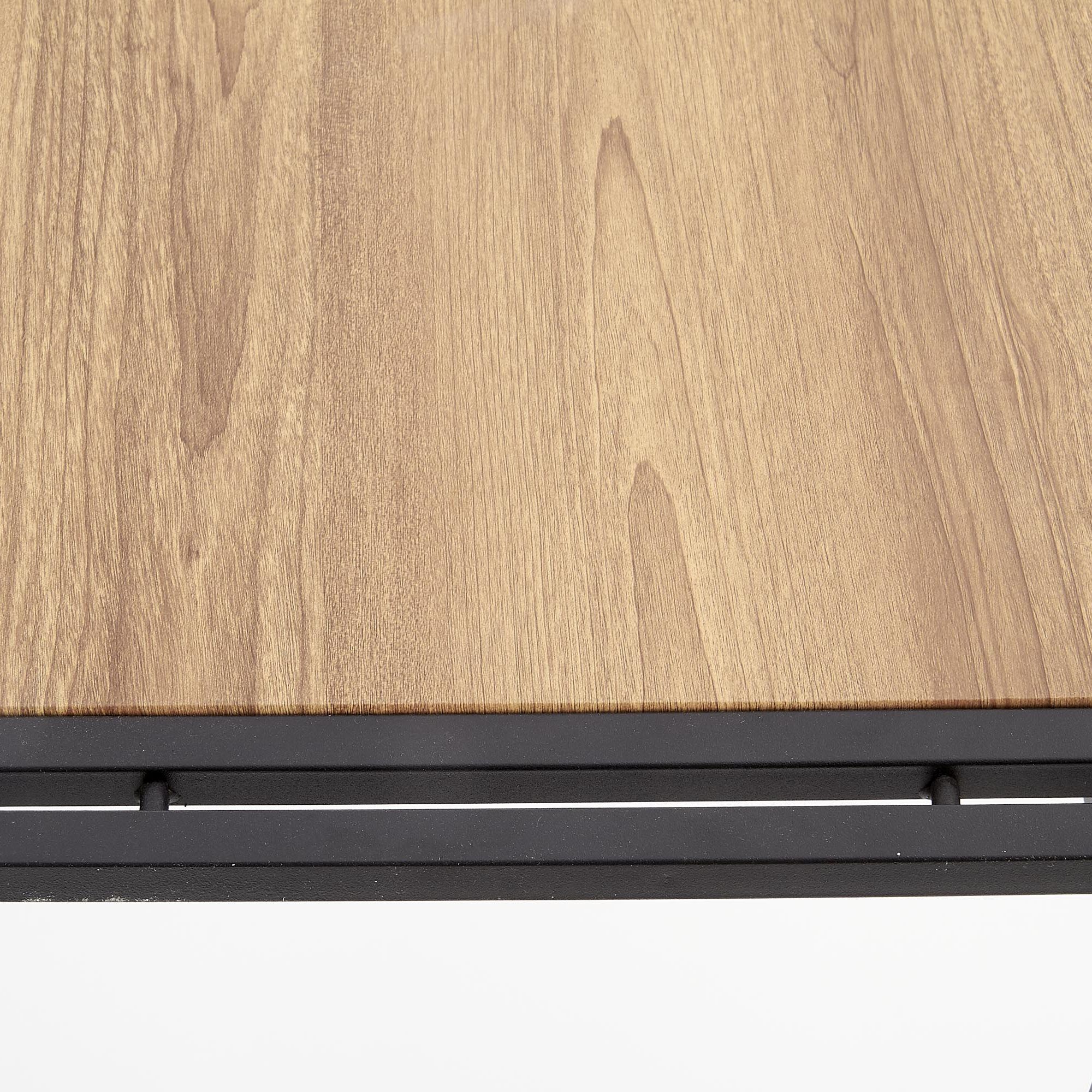 Комплект Halmar Bolivar (стол + 6 стульев) дуб золотой/черный, V-CH-BOLIVAR-ZESTAW