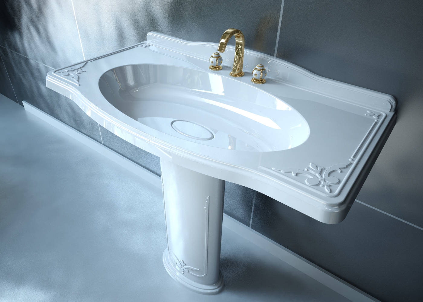 Раковина Andrea Gracia 1000, 100x48