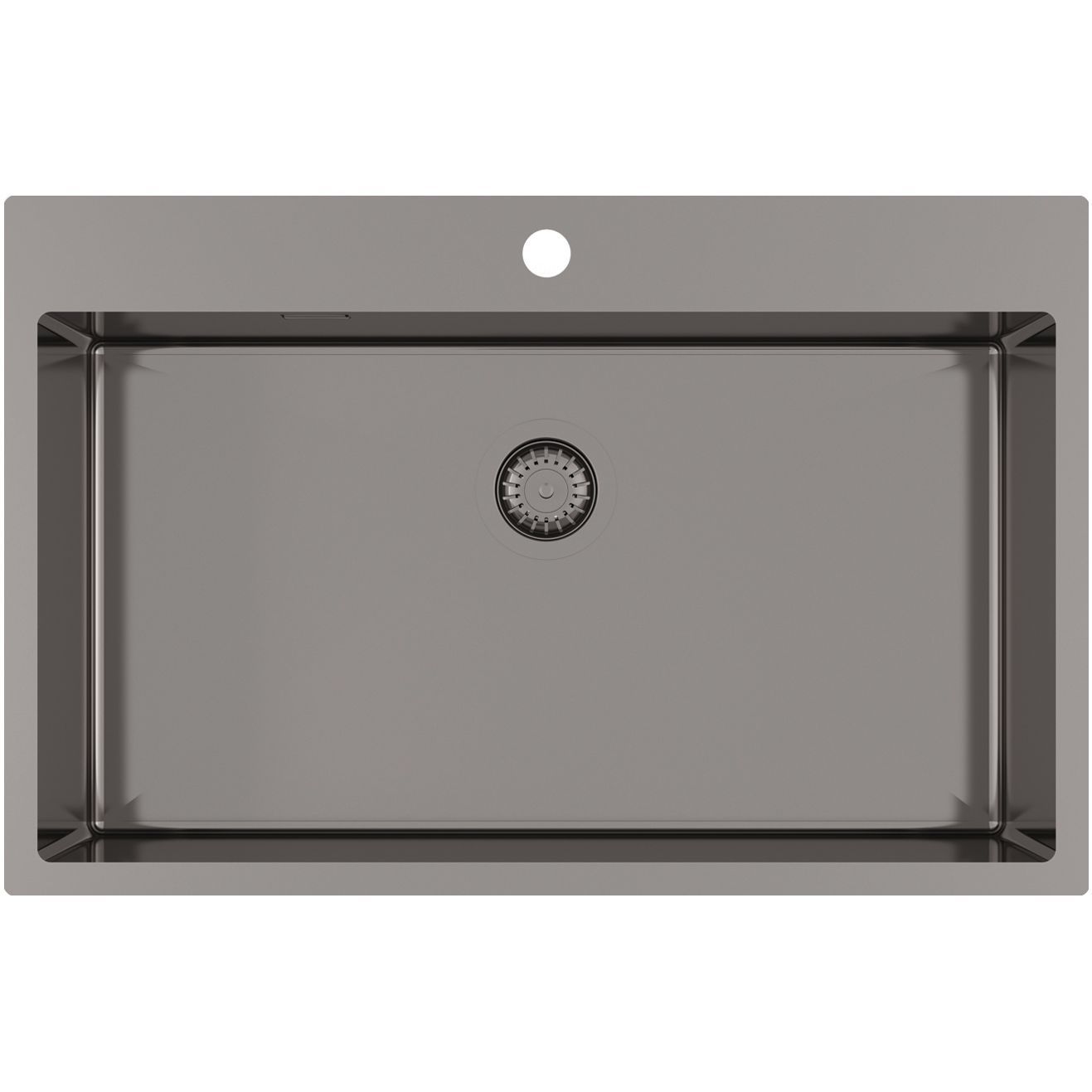 Мойка AquaSanita Steel AIR 100 M-T graphite