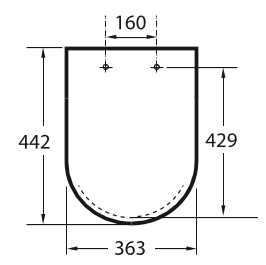 Сиденье для унитаза Roca Debba Soft Close Slim, 78019D2003