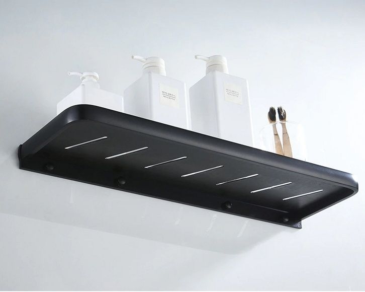 Полка для душевых принадлежностей (черный) Ledeme L5507