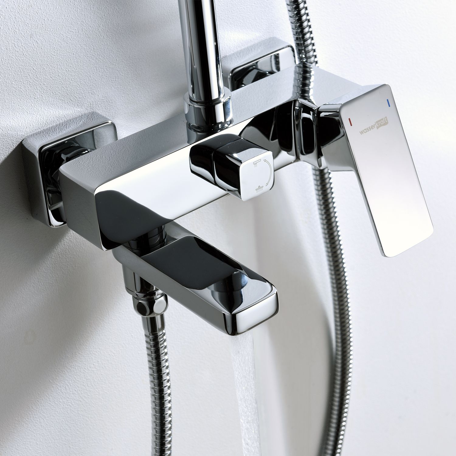 Душевой комплект со смесителем WasserKRAFT, A17701