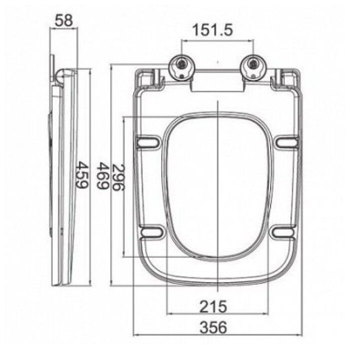 Сиденье Belbagno, BB2112SC