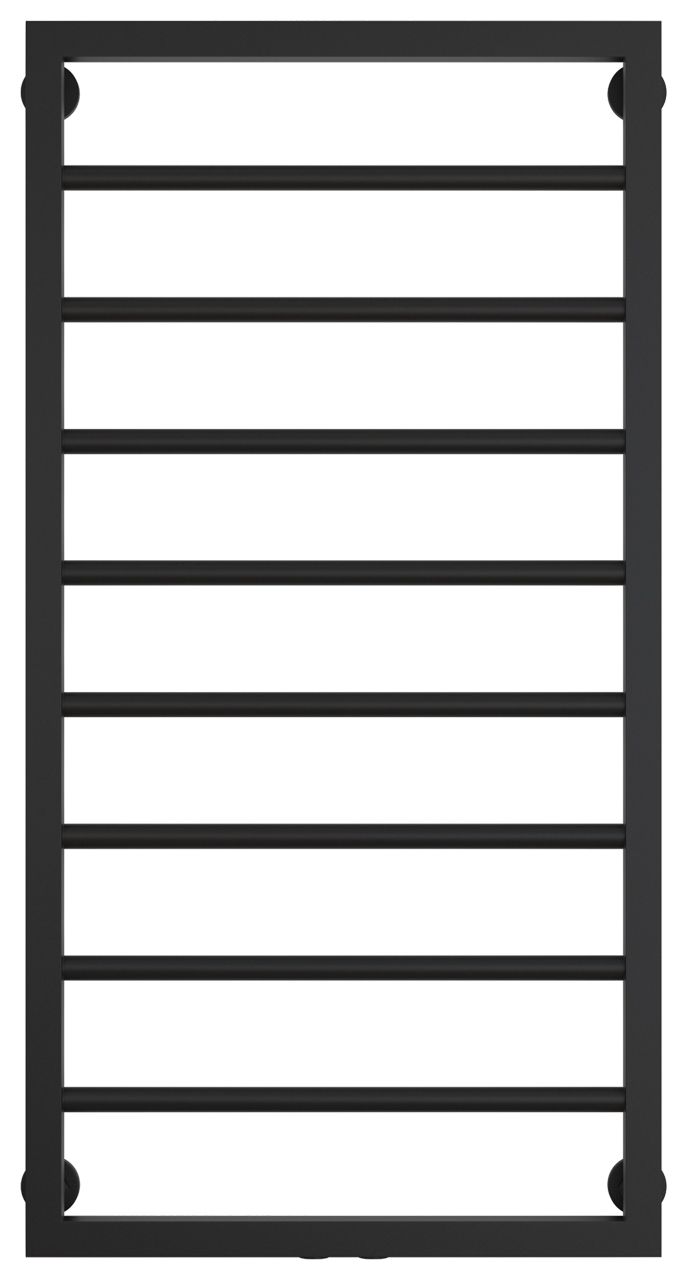 Водяной полотенцесушитель Сунержа Канцлер 1000x500 матовый черный
