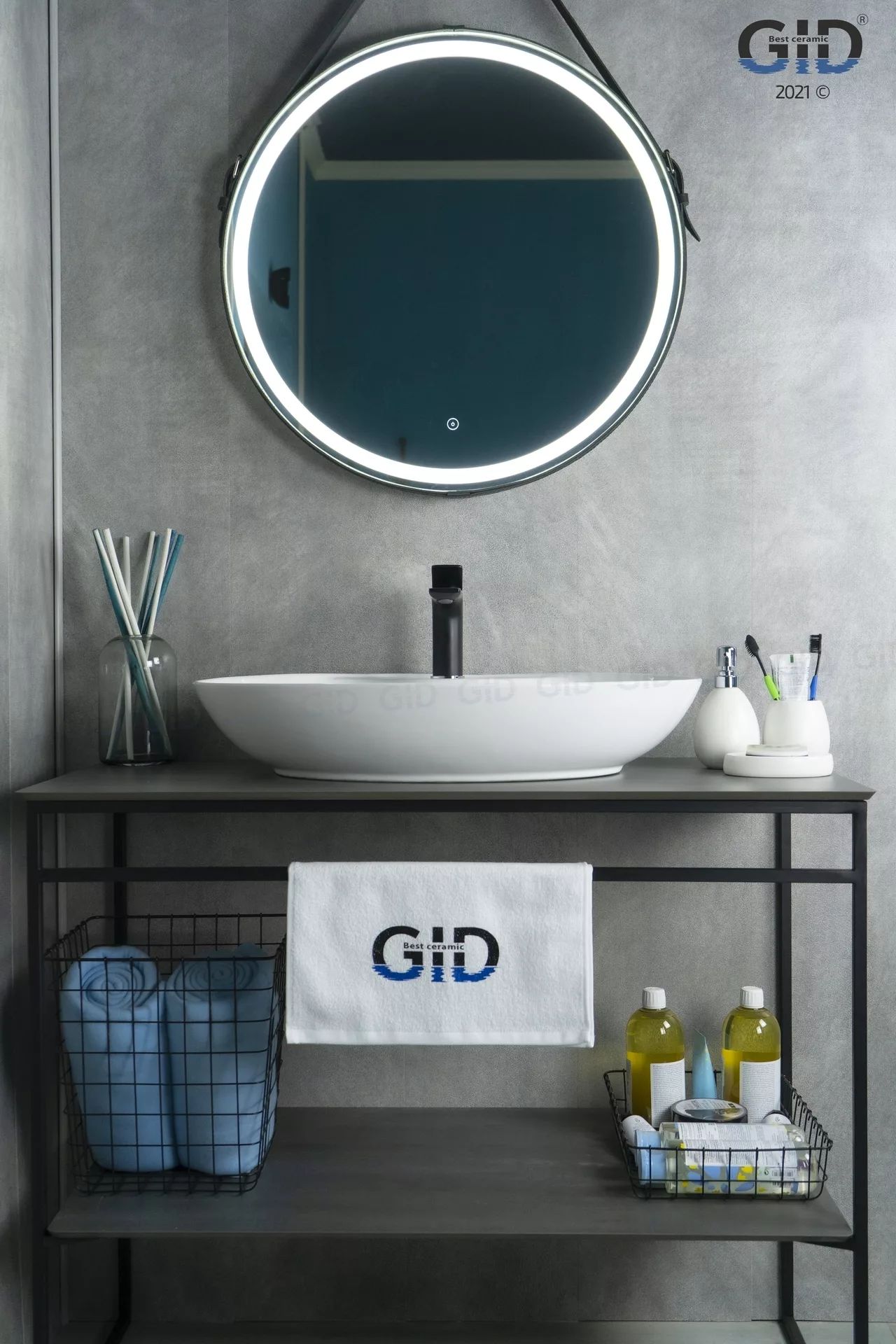 Умывальник Gid N9438 65x43, 51151