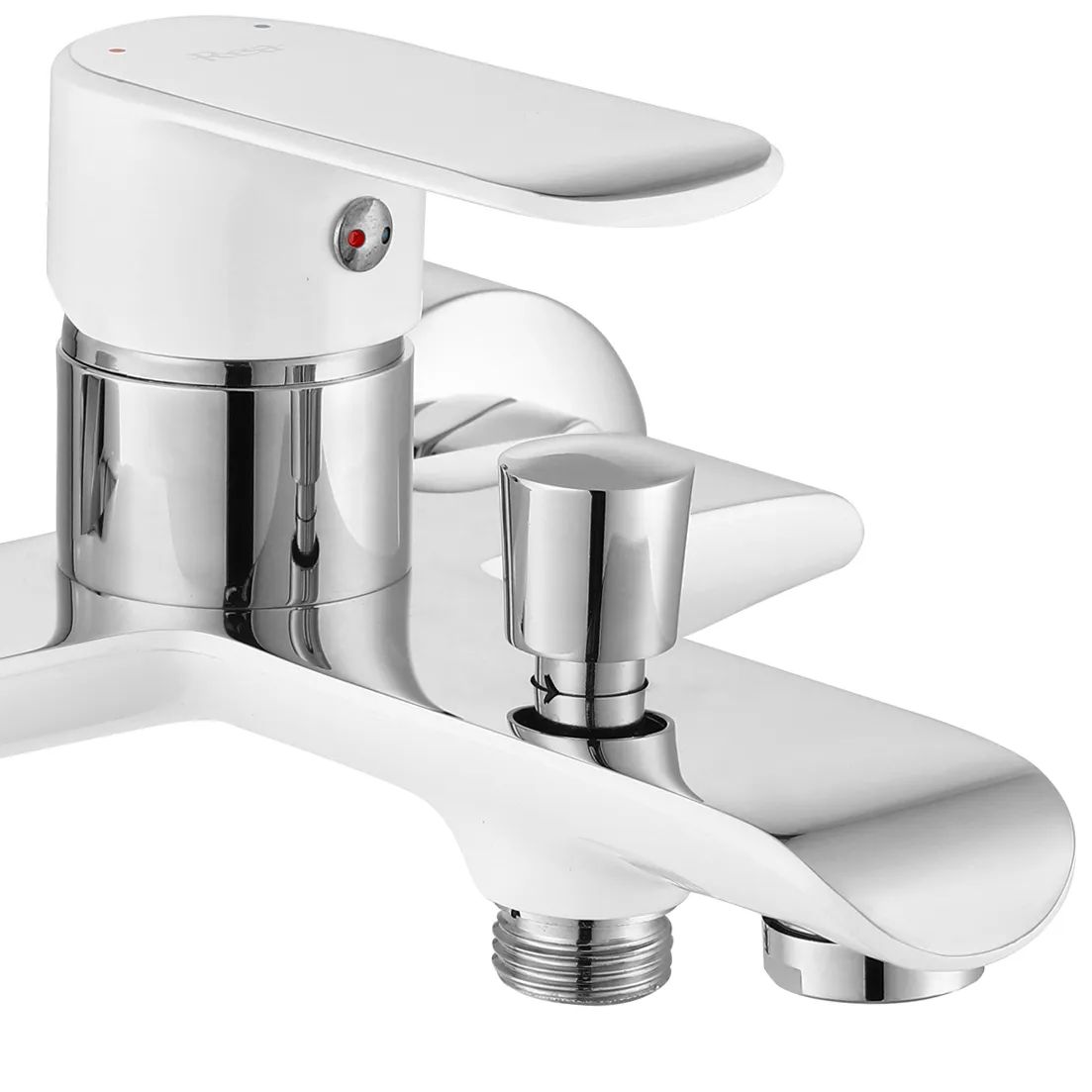 Смеситель для ванны Rea Bloom White/Chrome, REA-B9918