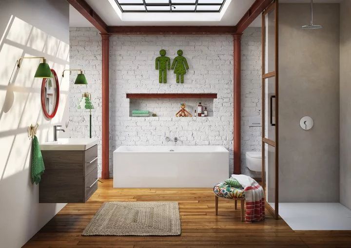 Держатель для верхнего душа Villeroy & Boch 30 см хром, TVC00002000061