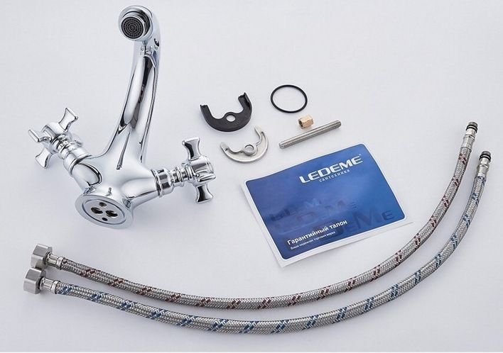 Смеситель для умывальника Ledeme L1011