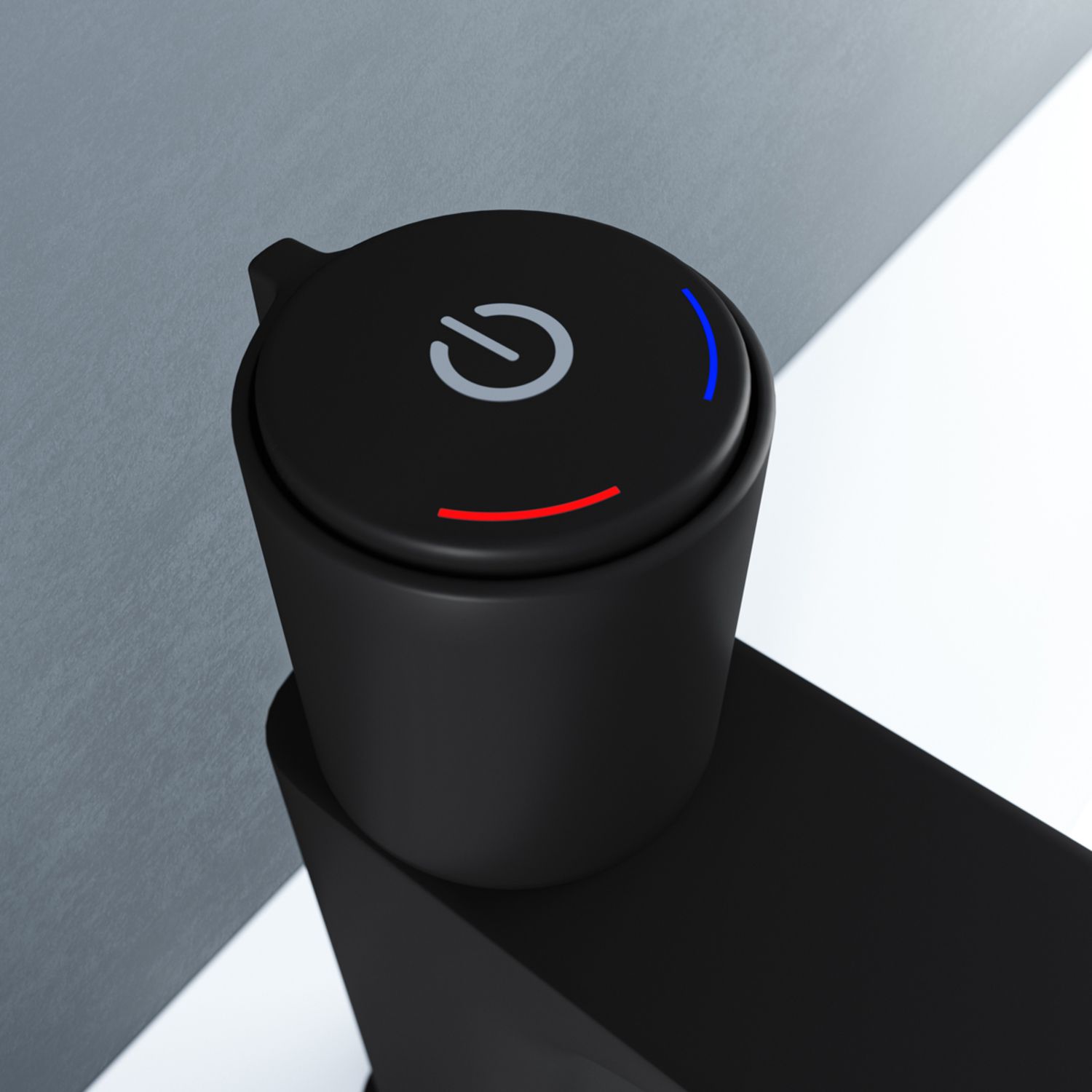 Смеситель для умывальника с управлением Push Control, Iddis Slide, SLIBLBTi01