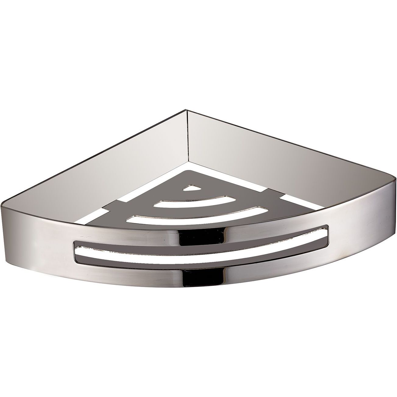 Полка-корзина для душа угловая Omnires Uni, UN10332CR