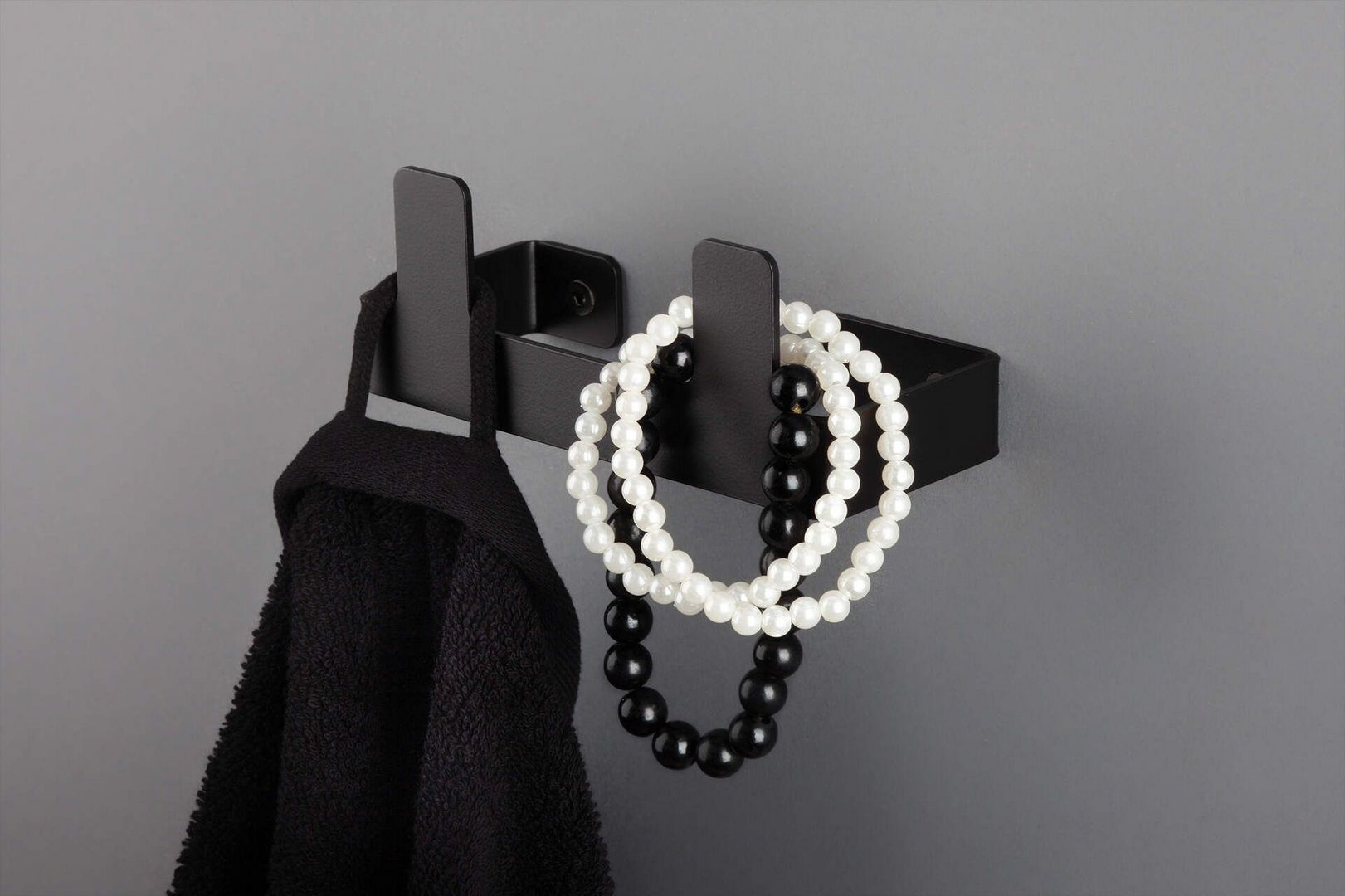 Крючок двойной Deante Mokko Nero, ADM_N121