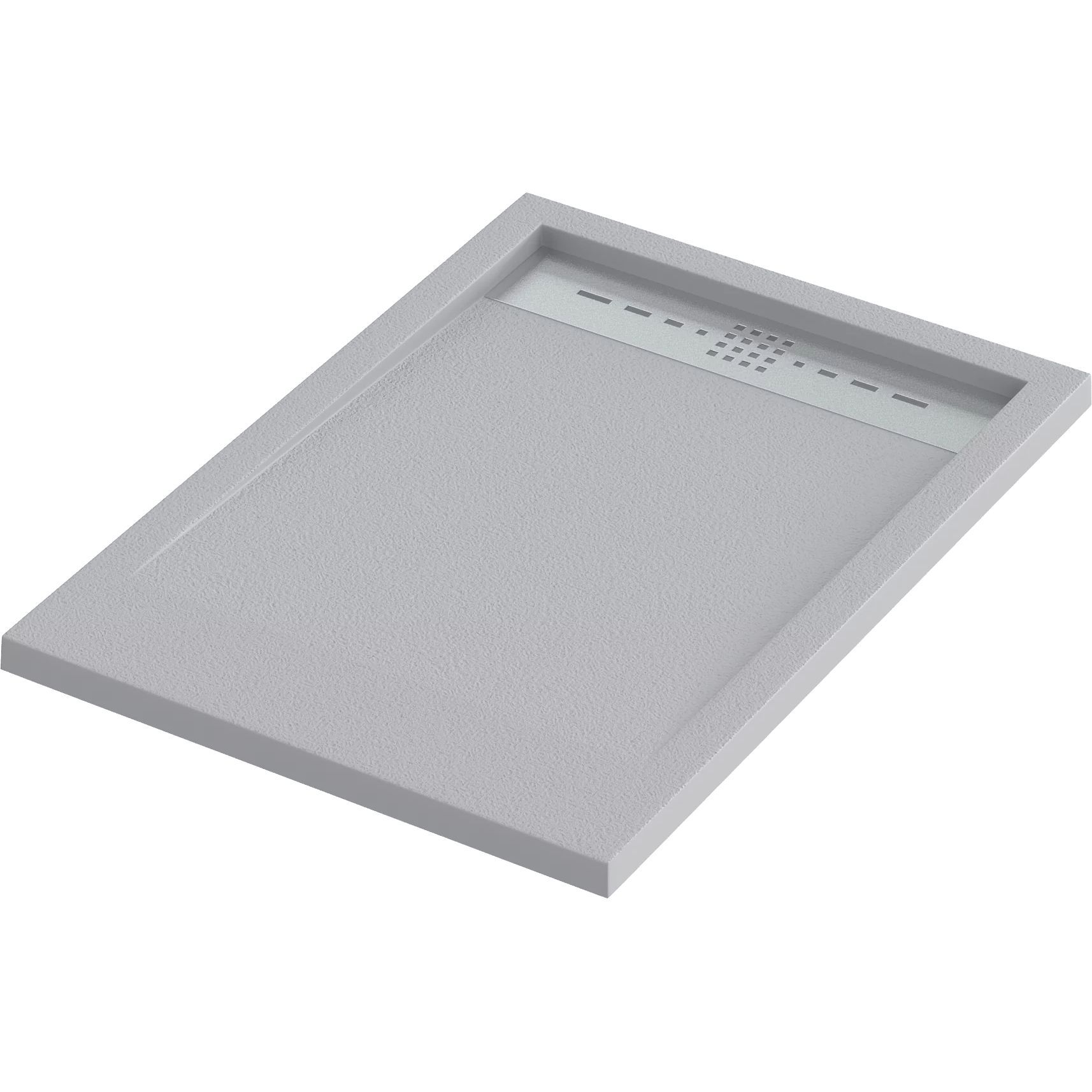 Мраморный душевой поддон Good Door Stella графит