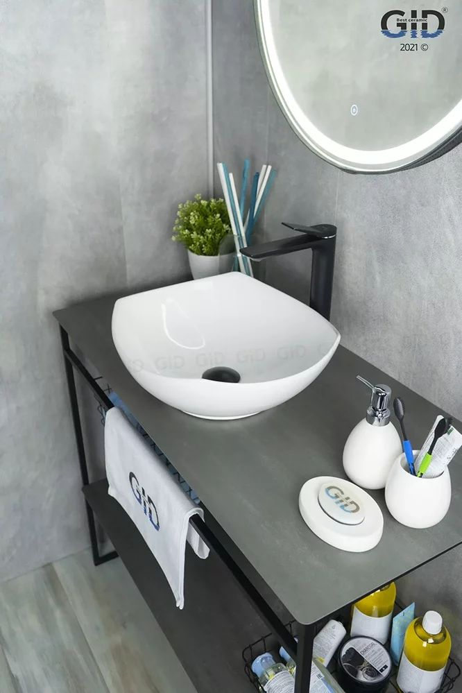 Умывальник Gid N9412 41.5x38, 51191