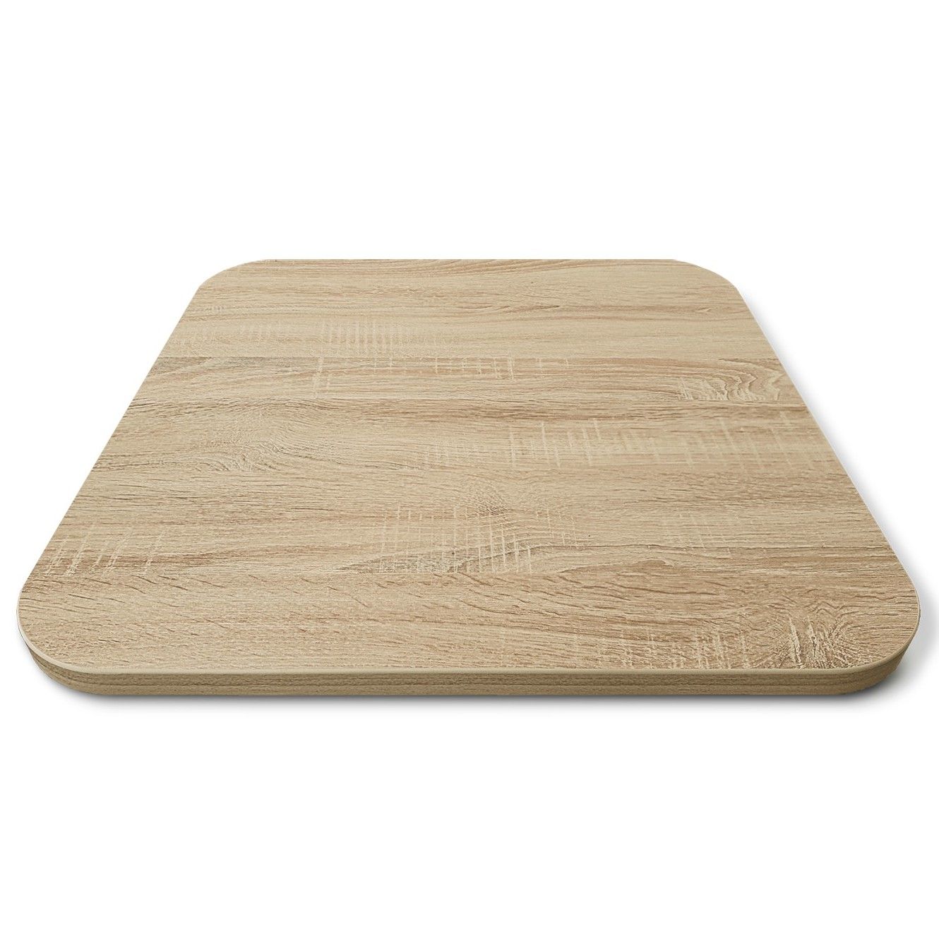 Столик журнальный Sheffilton SHT-TU29/H36/ЛДСП 60/60 дуб сонома/черный муар, 191162