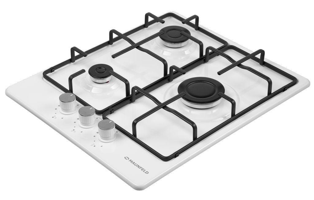 Газовая варочная панель Maunfeld EGHE.43.3STS-EW