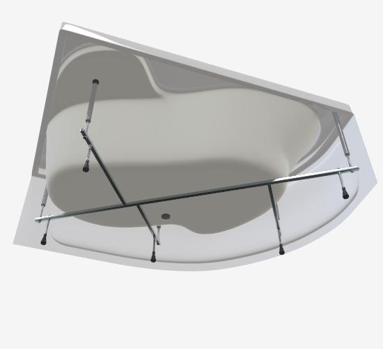 Ванна 1Marka Aura 160x105 R