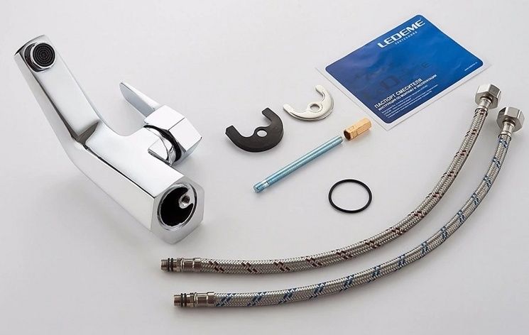 Смеситель для умывальника Ledeme L1059