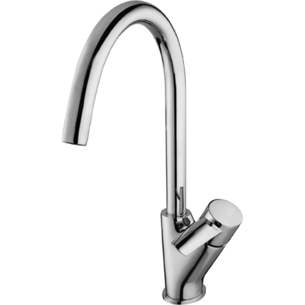 Смеситель для кухни с высоким поворотным изливом Lemark Atlantiss, LM3205C