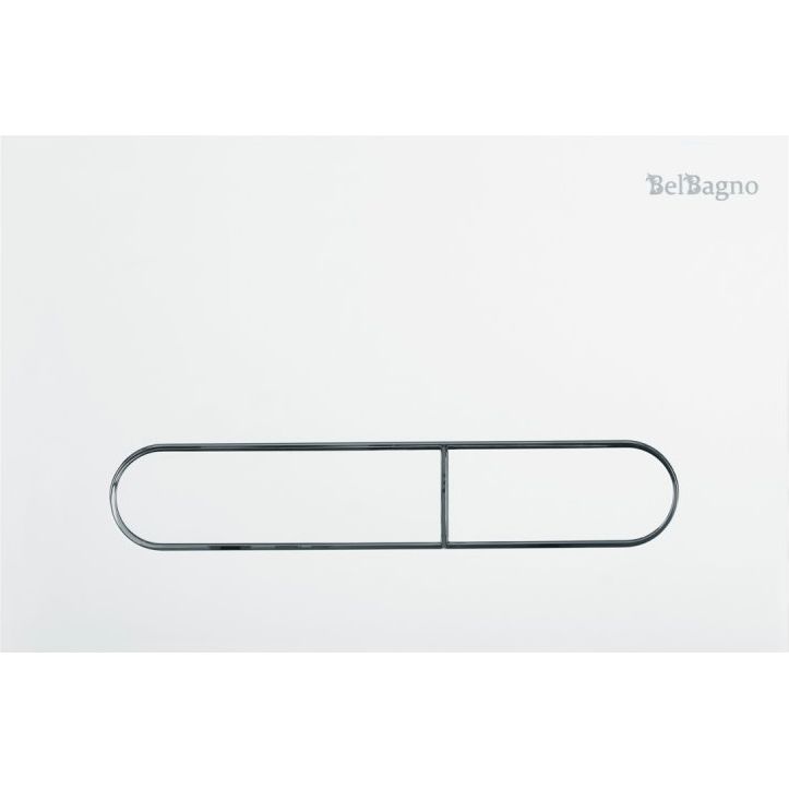 Кнопка смыва BelBagno Prospero, цвет белый, BB004-PR-BIANCO