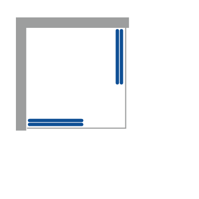 Кабина квадратная Deante Funkia