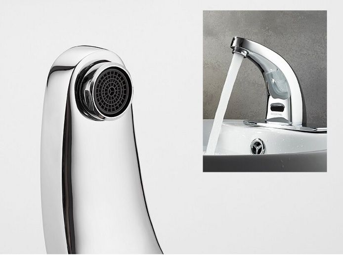 Смеситель для умывальника сенсорный Ledeme L1055-13