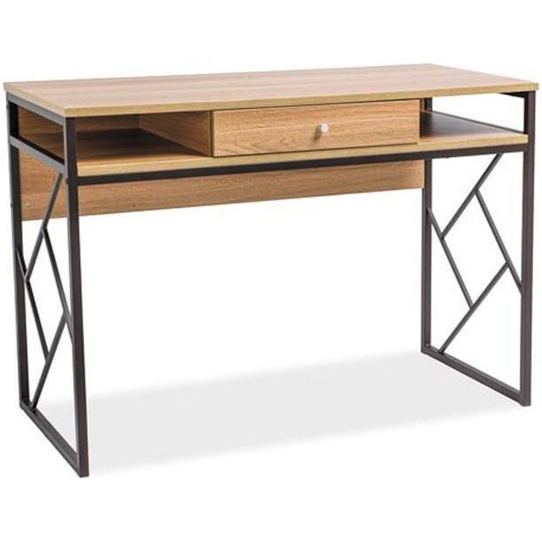 Стол компьютерный Signal Tablo B дуб/коричневый, TABLOB