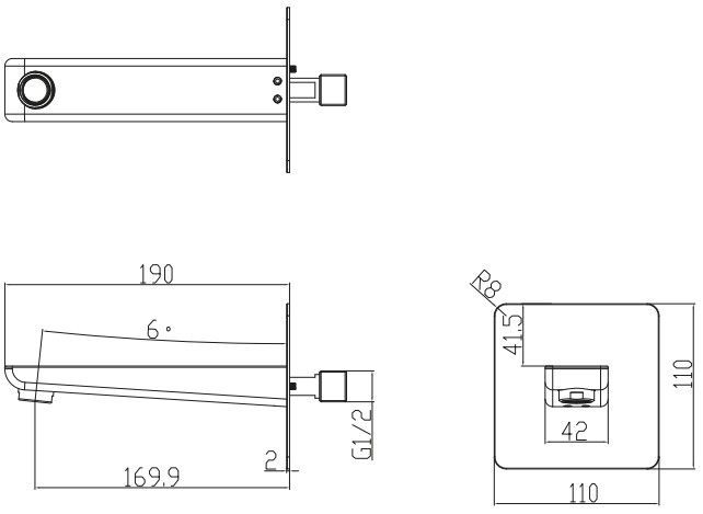 Излив Omnires Parma, WDPARMACRB