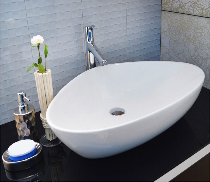 Раковина для ванной Ceramalux 67x44, 9062