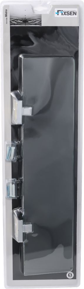 Полка стеклянная Fixsen Metra, FX-11103