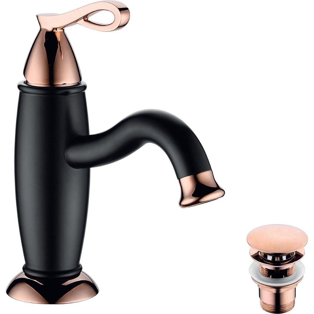 Смеситель для умывальника монолитный Lemark Prime, LM6106BRG