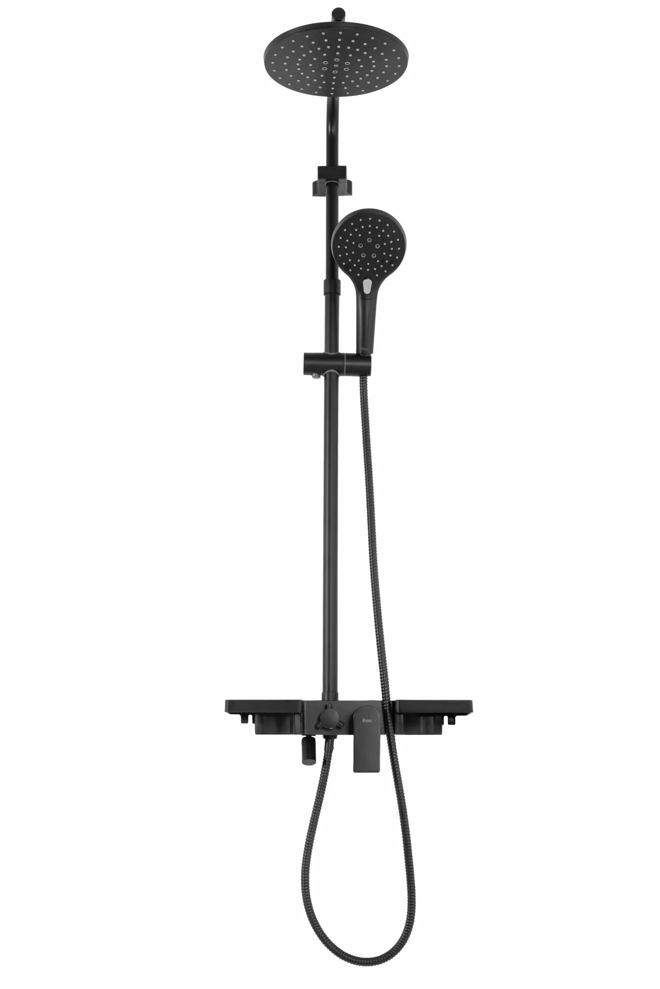 Душевая система Rea Santos Black, REA-P8803