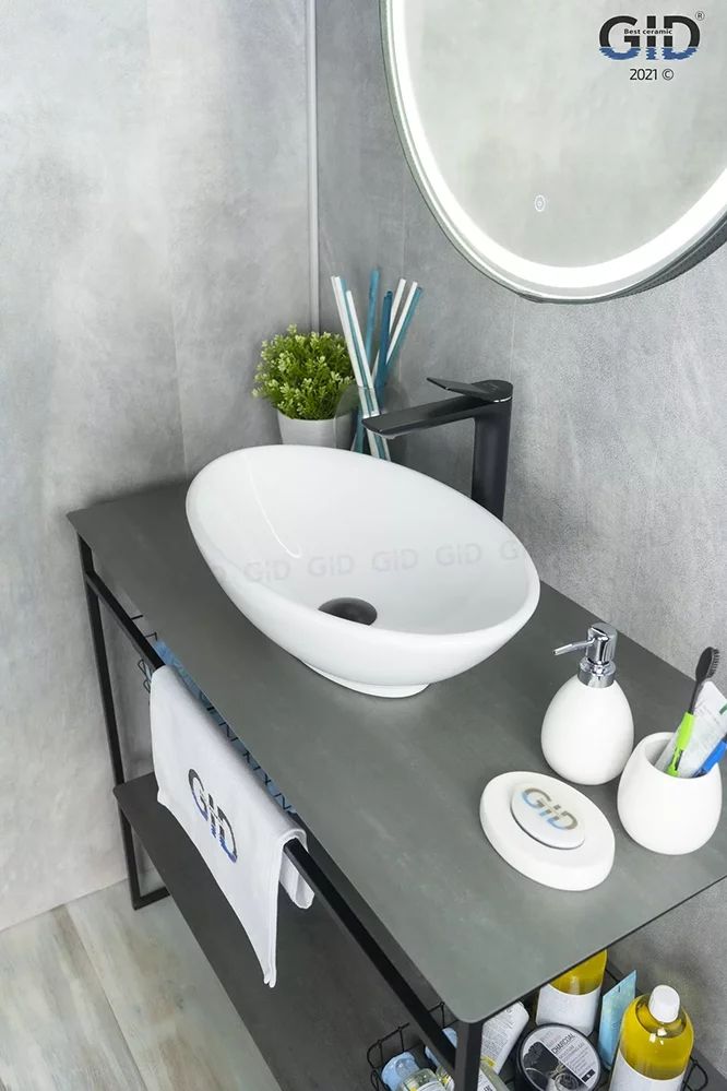 Умывальник Gid N9021 52x32, 51109