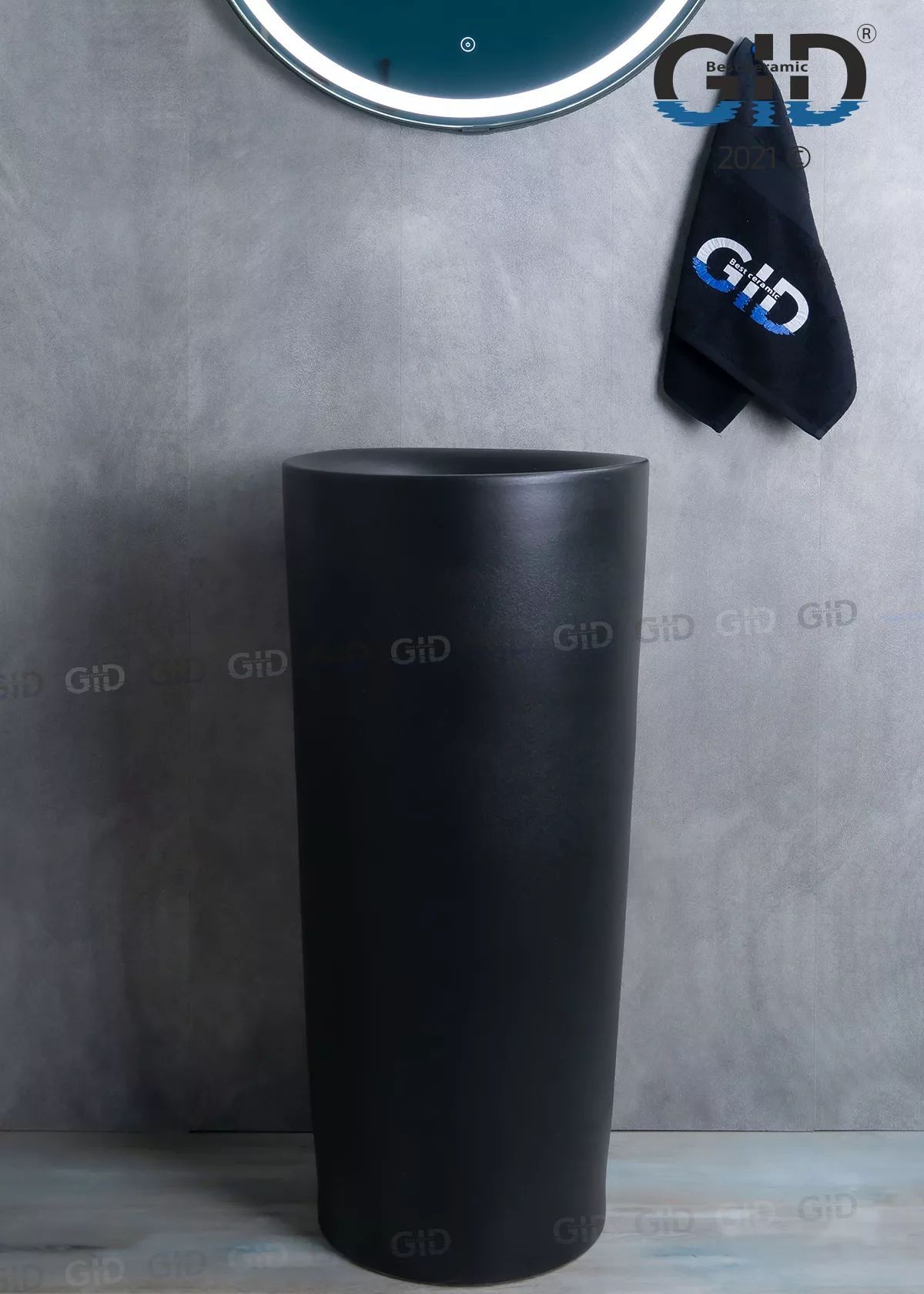 Умывальник Gid NB130BG 40x40, 81110