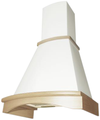 Кухонная вытяжка Elikor РОТОНДА 50П-650-П3Л (бежевый/дуб неокрашенный), 840506