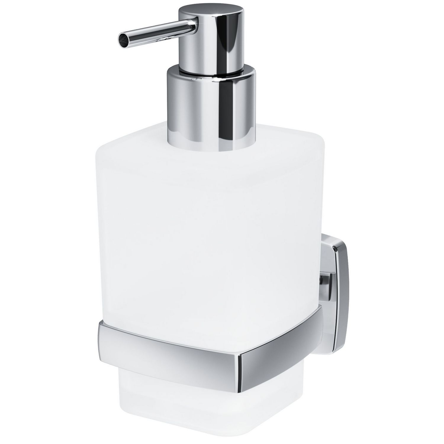 Стеклянный диспенсер для жидкого мыла с настенным держателем AM.PM Gem, A9036900