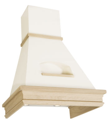 Кухонная вытяжка Elikor БЕЛЬВЕДЕР ВАЛЕНСИЯ 60П-650-П3Д (топленое молоко/дуб неокрашенный), 952178