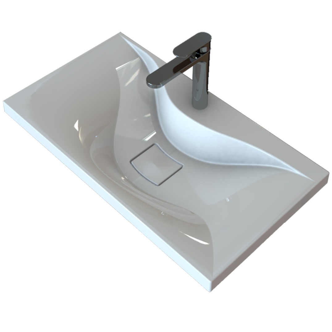 Раковина Andrea Family 800, 80x44.5