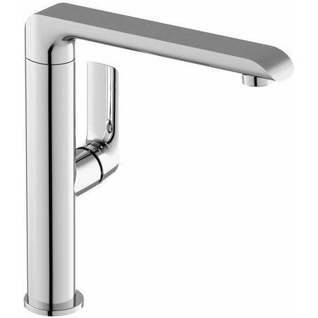 Смеситель для умывальника без донного клапана с поворотным изливом Ravak Flat FL 016.00, X070125