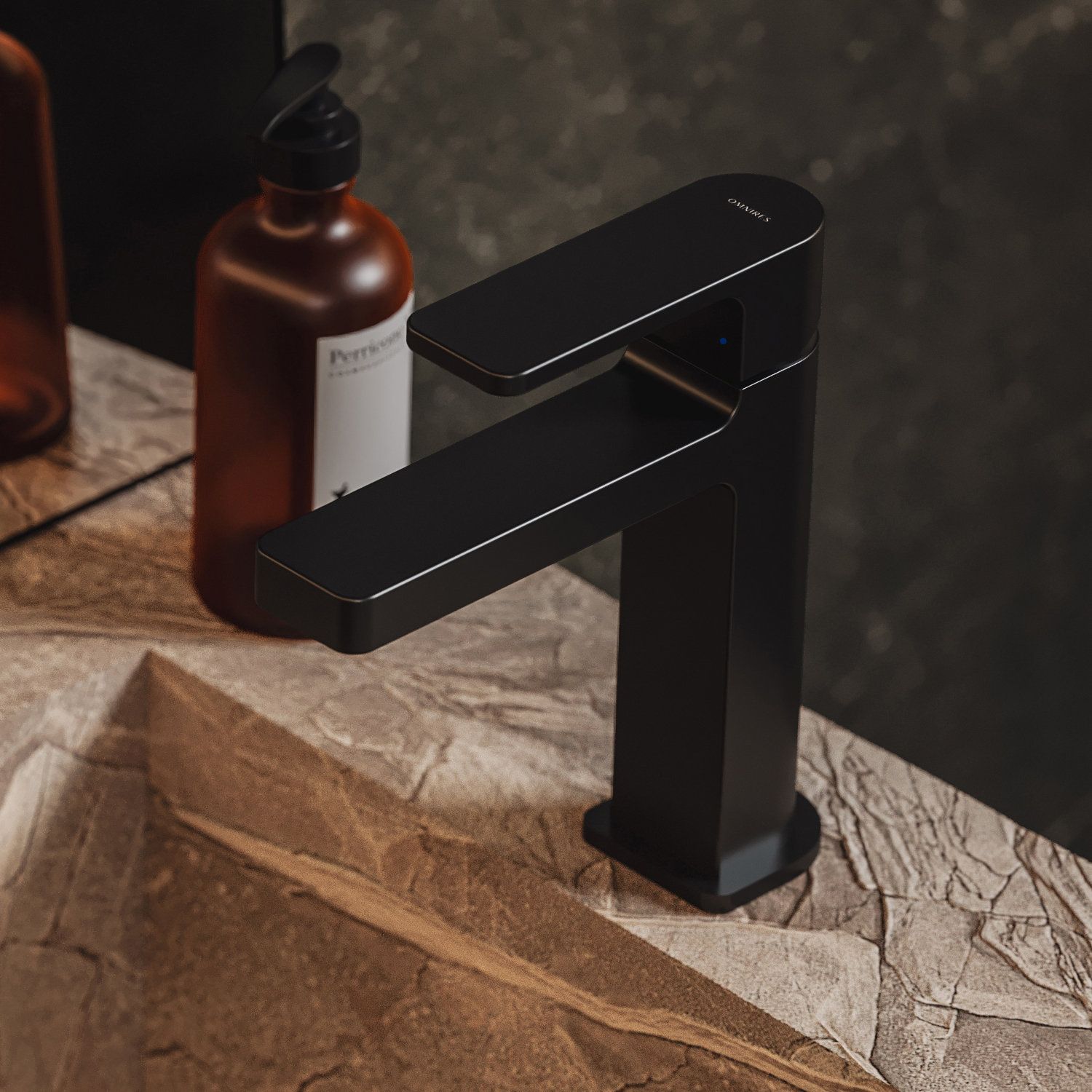 Смеситель для умывальника Omnires Baretti, BA7810BL