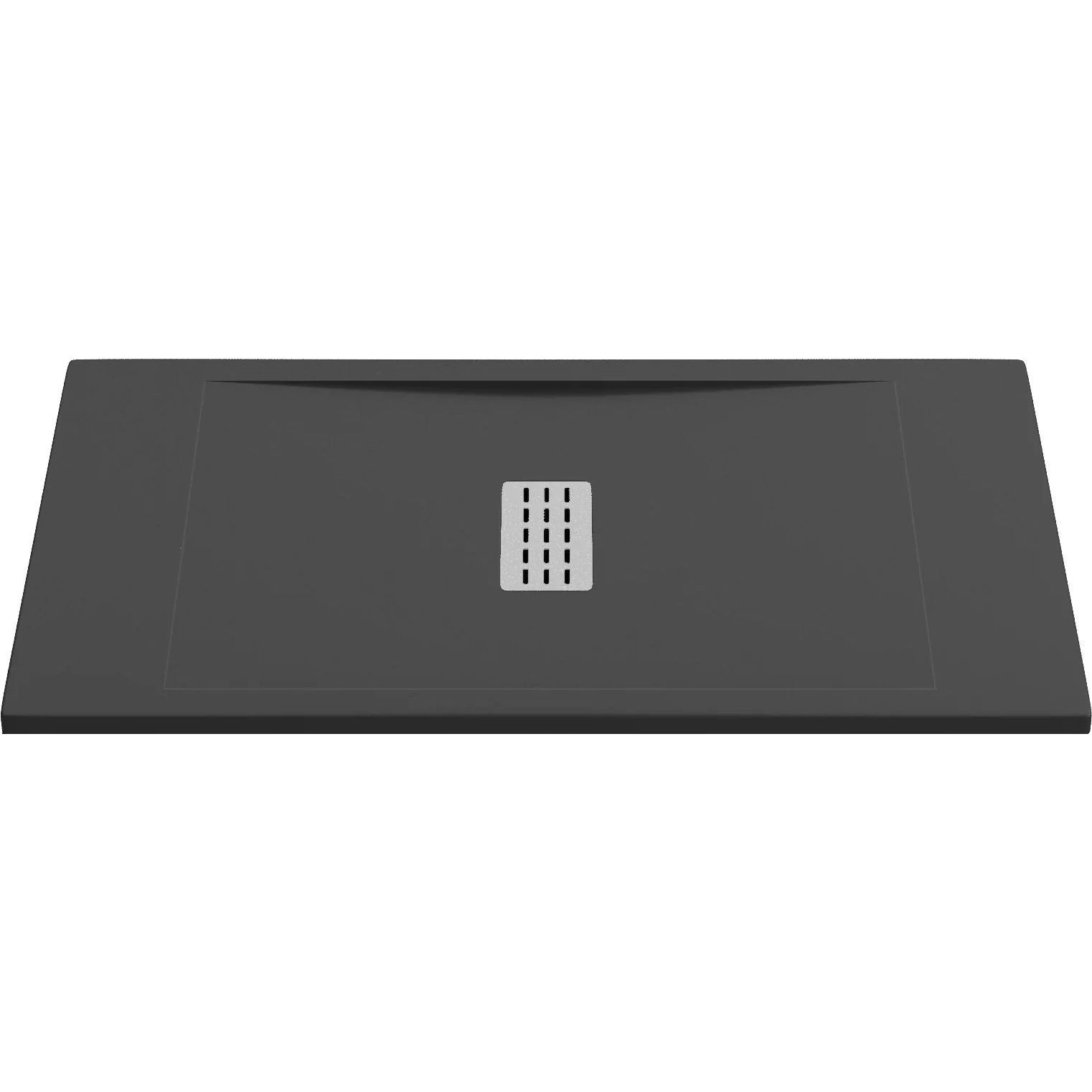 Мраморный душевой поддон Good Door Flow черный