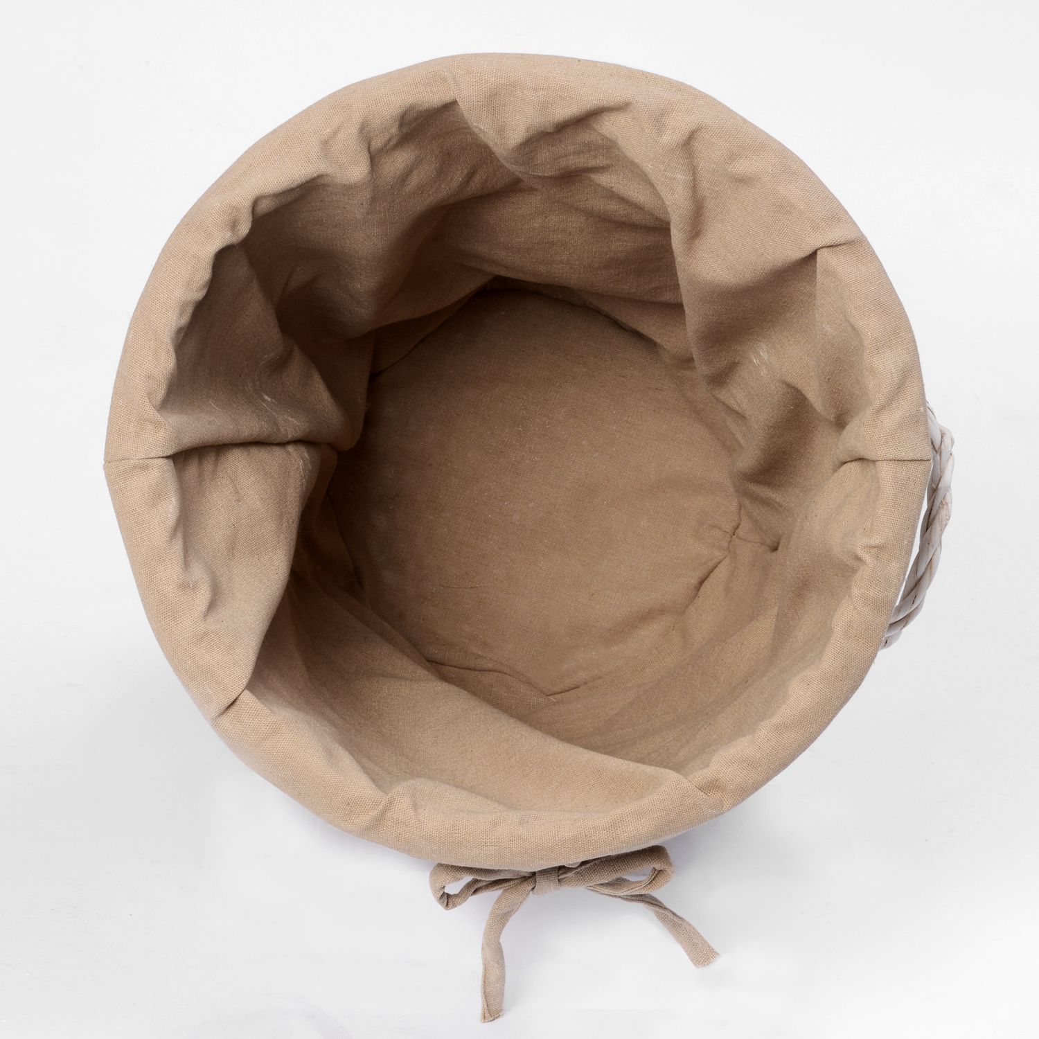 Плетеная корзина для белья с крышкой WasserKRAFT Aller, WB-106-L