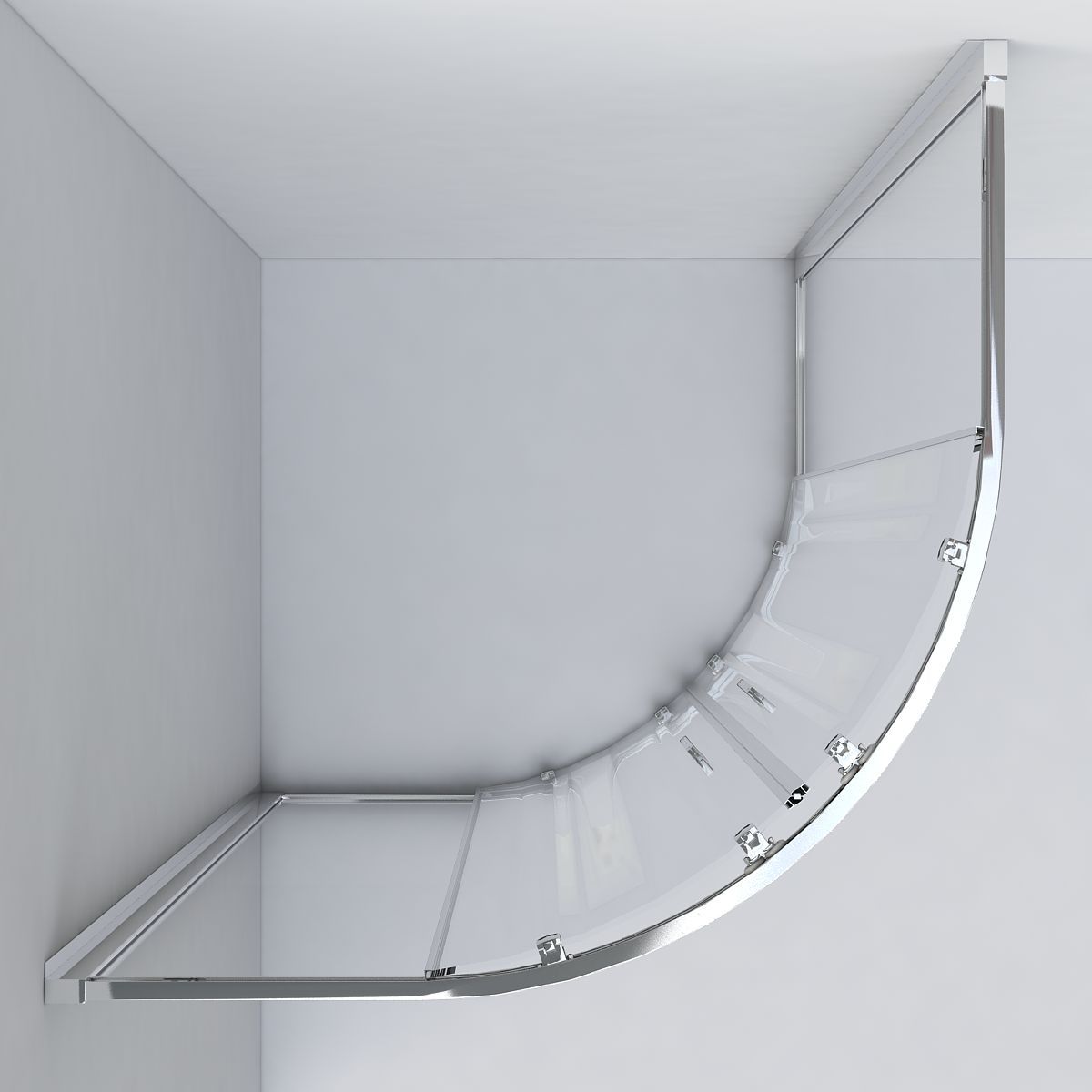 Душевой уголок Vincea Garda 90x90, VSQ-1G900CLB