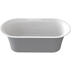 Отдельностоящая ванна BAS Венеция 170x80 серая