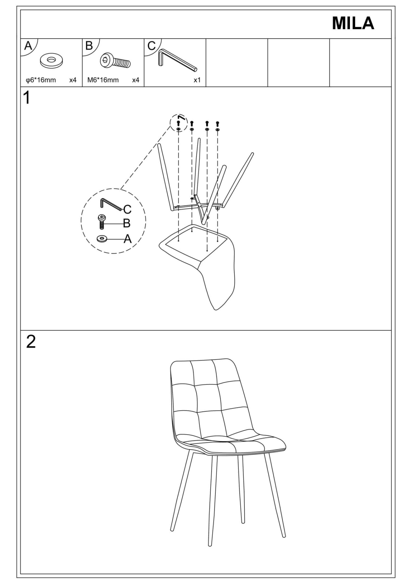 Стул кухонный Signal Mila Velvet Bluvel 78 зеленый/черный мат, MILAVCZ