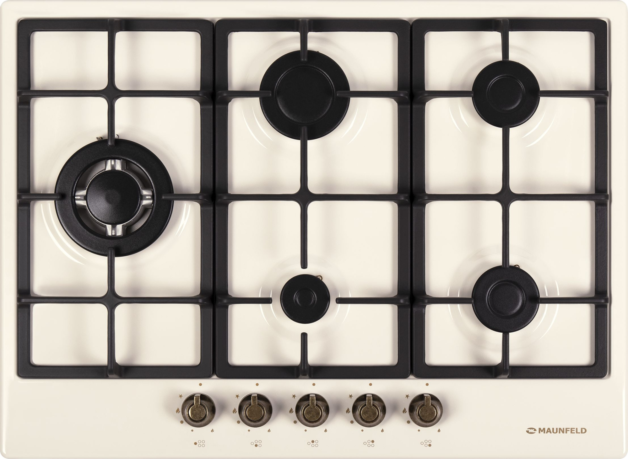 Газовая варочная панель Maunfeld EGHE.75.33CBG1.R\G