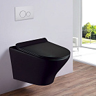 Унитаз подвесной Esbano Aster Black Matt