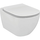 Подвесной унитаз Ideal Standard Tesi Aquablade с сиденьем, T007901+T352701
